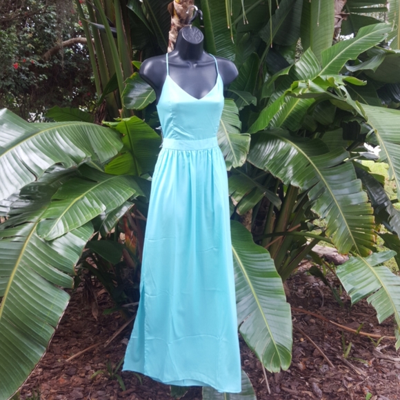 Dresses & Skirts - - Backless maxi dress